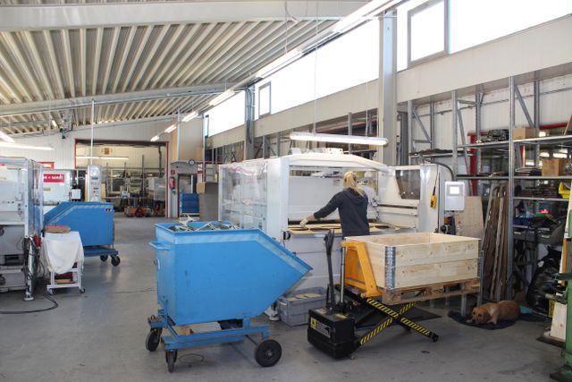 Brückenstanzmaschine